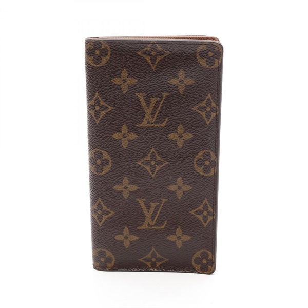 LOUIS VUITTON Porto Cartes Crdit Bifold purse M60825 Monogram canvas Used unisex
