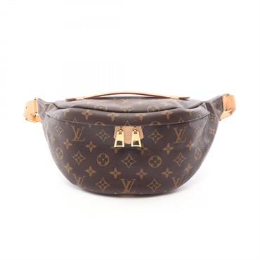 LOUIS VUITTON Bum Waist belt bag M43644 Monogram leather Brown Used LV