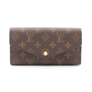 LOUIS VUITTON Portefeuille Sarah Bifold purse wallet M60531 Monogram Brown LV