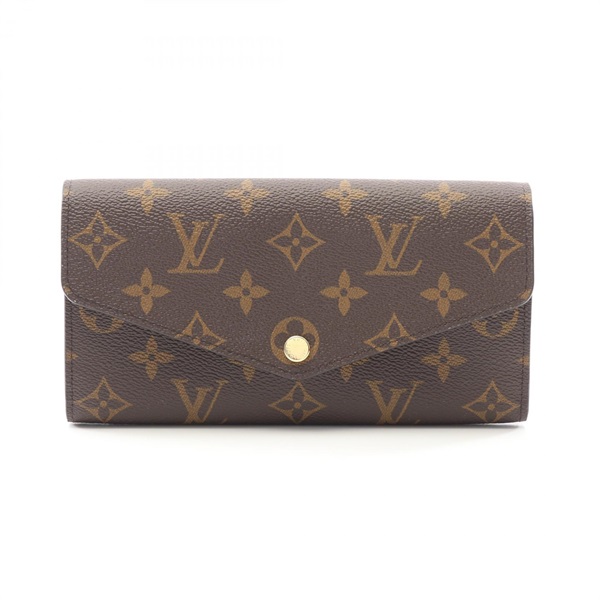 LOUIS VUITTON Portefeuille Sarah Bifold purse wallet M60531 Monogram Brown LV