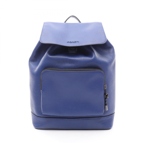 COACH Turner Backpack Bag  C1280 leather Blue Used mens