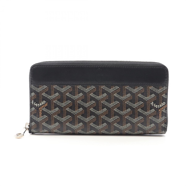 GOYARD Matignon GM Around zip long wallet MATIG2GMLTY09CL09P canvas leather