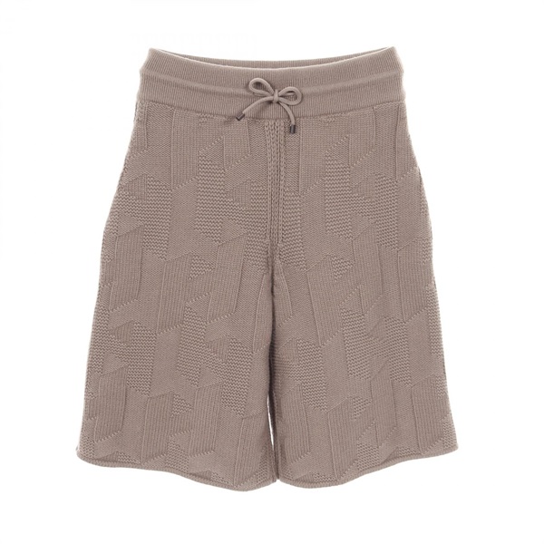 HERMES H motif short pants wool Brown Women #34