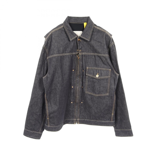 MONCLER GENIUS 3 × NIGO × Mercedes-Benz NEPIT Denim Jacket cotton Navy #2 mens
