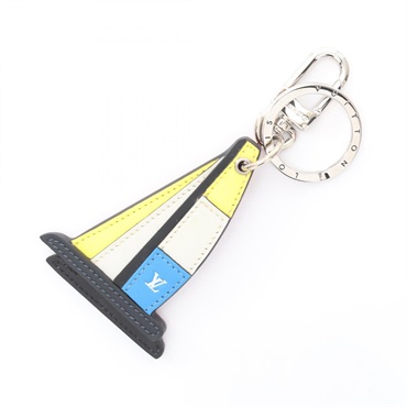 LOUIS VUITTON Portecle Voirier America's Cup charm M61918 leather Used mens SHW