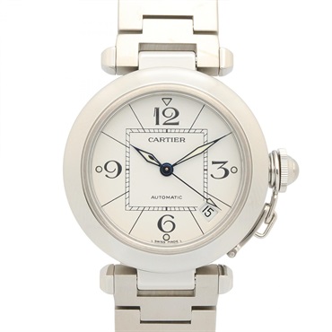 CARTIER Pasha C Wrist Watch W31074M7 Automatic Stainless Steel Used unisex