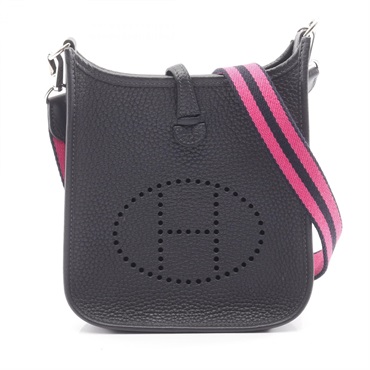 HERMES Evelyne TPM Amazon Shoulder crossbody Bag W Taurillon Clemence Caban SHW