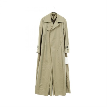 Sacai Docking Trench Coat Tsunagi 20-04998 cotton Beige #1 Used Women