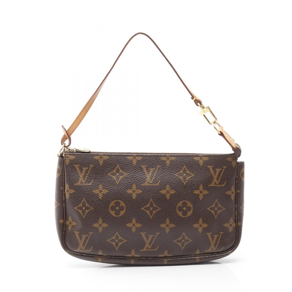 LOUIS VUITTON Pochette Accessoires pouch Handbag M51980 Monogram leather used LV