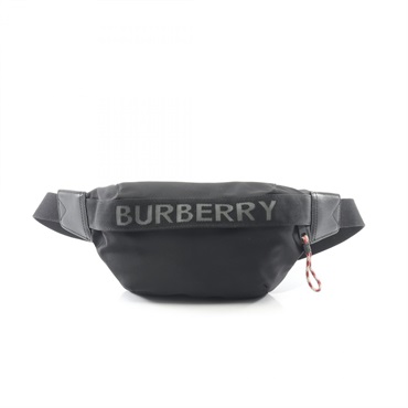 BURBERRY Logo Detail ECONYL Sony Bum Waist Belt bag 8025668 Nylon leather Used