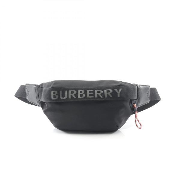 BURBERRY Logo Detail ECONYL Sony Bum Waist Belt bag 8025668 Nylon leather Used
