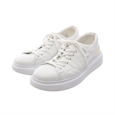 LOUIS VUITTON Beverly Hills Line sneakers shoes #6 1/2 leather White Used Women