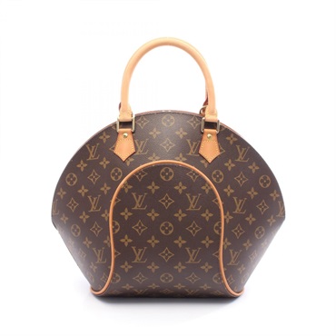 LOUIS VUITTON Ellipse MM Handbag M51126 Monogram canvas leather Brown Used Women