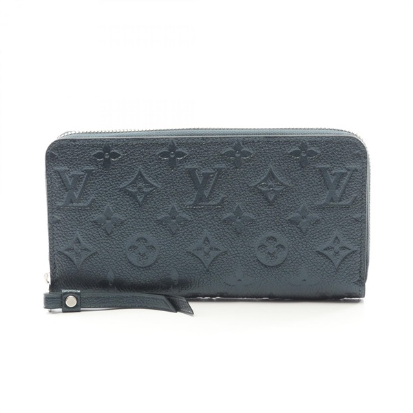 LOUIS VUITTON Zippy Around long wallet M26529 Monogram Empreinte leather Green