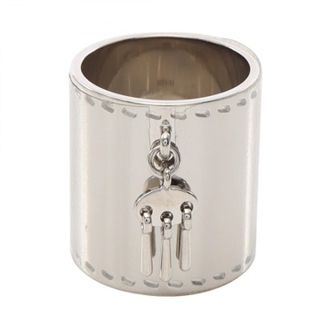 HERMES Scarf ring hoder metal Used Women