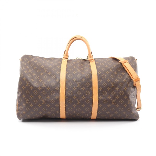 LOUIS VUITTON Keepall Bandouliere 60 Travel Bag M41412 Monogram canvas Used LV