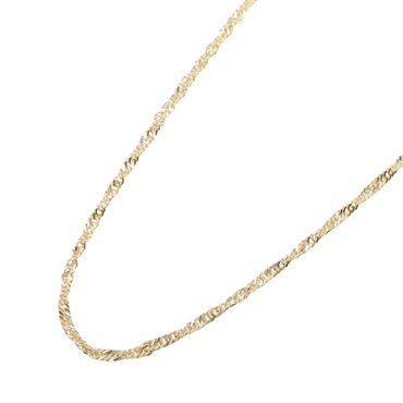 JEWELRY Necklace 40cm collier 18KYG Yellow Gold Used women