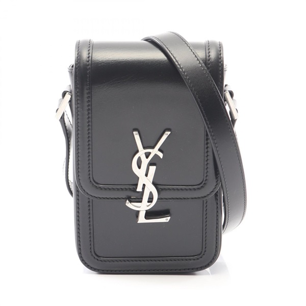 SAINT LAURENT PARIS Solferino Mini Shoulder crossbody Bag 7539630SX0E1000 black