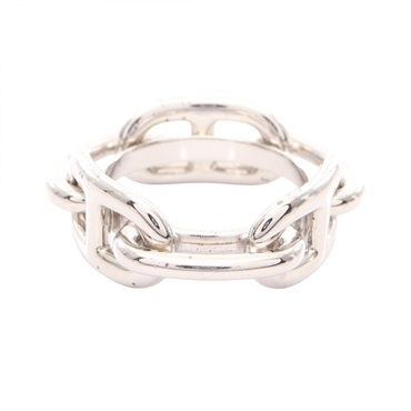 HERMES Chaine dancre Scarf ring metal SHW Used Women