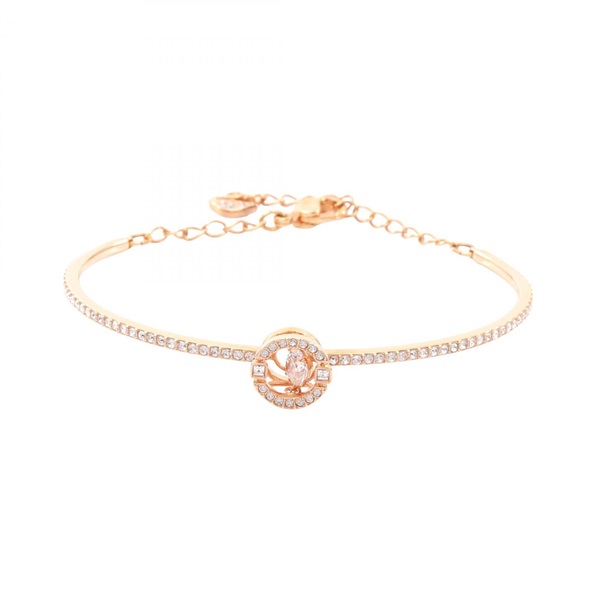 SWAROVSKI Una Bracelet Gold Plated crystal Used Women