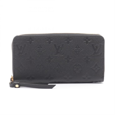 LOUIS VUITTON Zippy Around long Wallet M61864 Monogram empreinte leather Used LV