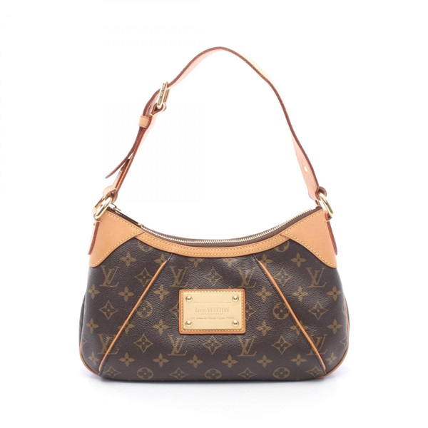 LOUIS VUITTON Thames GM Shoulder Bag M56383 Monogram leather Brown Used Women