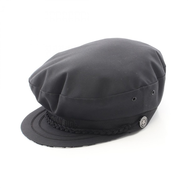 Dior Casquette Hats Cap 35DTR920G130 Polyester Cotton Black Used Women Size 59