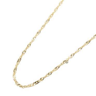 JEWELRY Necklace 18KYG Yellow Gold Used Unisex 41.5㎝