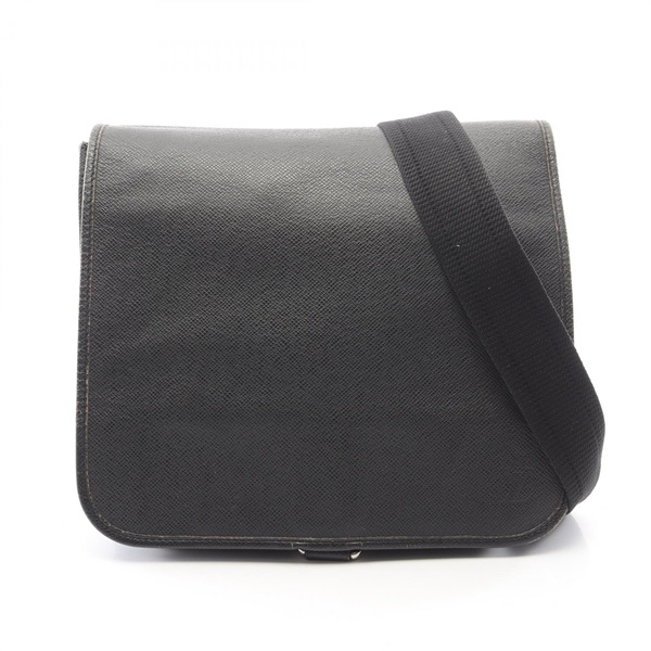 LOUIS VUITTON Andrei Shoulder Crossbody Bag M32482 Taiga leather Ardoise Used LV