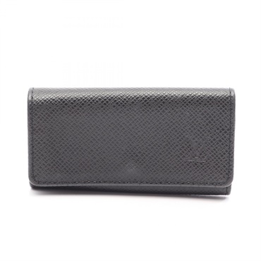 LOUIS VUITTON Multicles 4 key holder case M30522 Taiga leather Ardoise Used