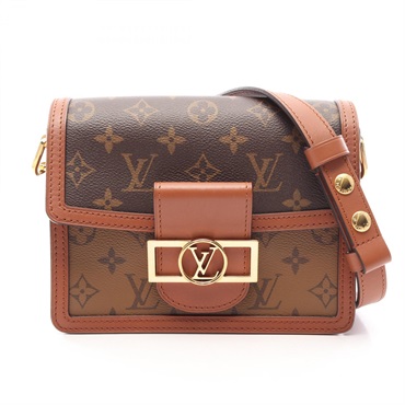 LOUIS VUITTON Dauphine MINI Shoulder crossbody Bag M44580 Monogram Reverse