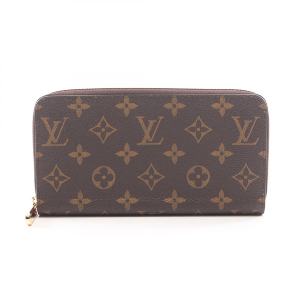 LOUIS VUITTON Zippy wallet Around long purse M41895 Monogram Fuschia Used Women