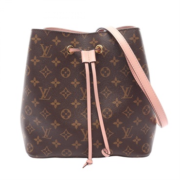 LOUIS VUITTON NeoNoe Shoulder Crossbody Bag M44022 Monogram canvas Pink Used LV