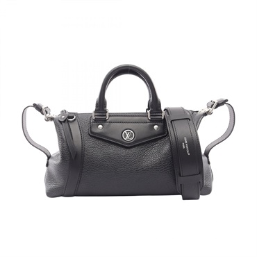 LOUIS VUITTON LV Biker PM Crossbody Shoulder Handbag M14514 leather Black Used