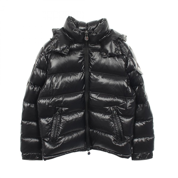 MONCLER MAYA Down Jacket Coat 4036605 Nylon Black Used mens size 1