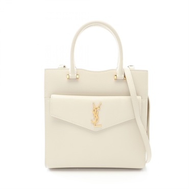 SAINT LAURENT PARIS Uptown Tote Small Crossbody Handbag 561203 leather Used