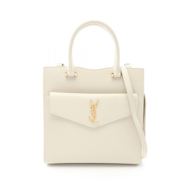 SAINT LAURENT PARIS Uptown Tote Small Crossbody Handbag 561203 leather Used