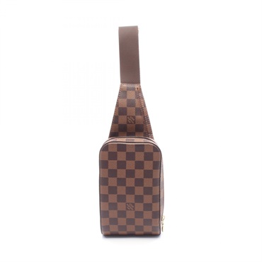 LOUIS VUITTON Geronimos Waist bag crossbody N51994 Damier canvas Ebene Used LV