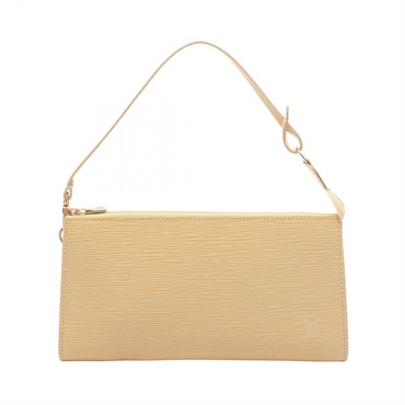LOUIS VUITTON Pouch Accessoires Handbag M5294A Epi leather Vanille Used Women LV