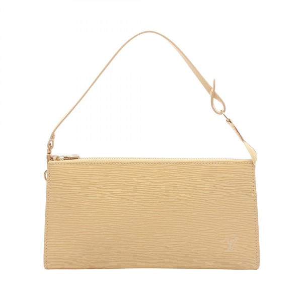 LOUIS VUITTON Pouch Accessoires Handbag M5294A Epi leather Vanille Used Women LV