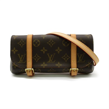 LOUIS VUITTON Marelle Shoulder Bag M51157 Monogram canvas Brown Used women LV