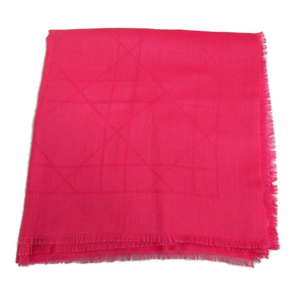 Christian Dior Stole wrap scarf 51DOV140A080408 silk Pink