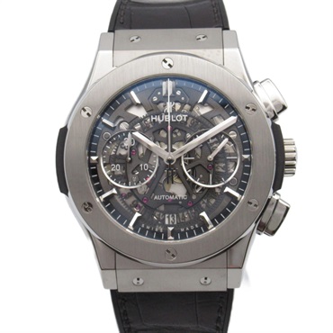 HUBLOT ClassicFusion Wrist Watch 525.NX.0170.LR Auto titanium Rubber Used mens