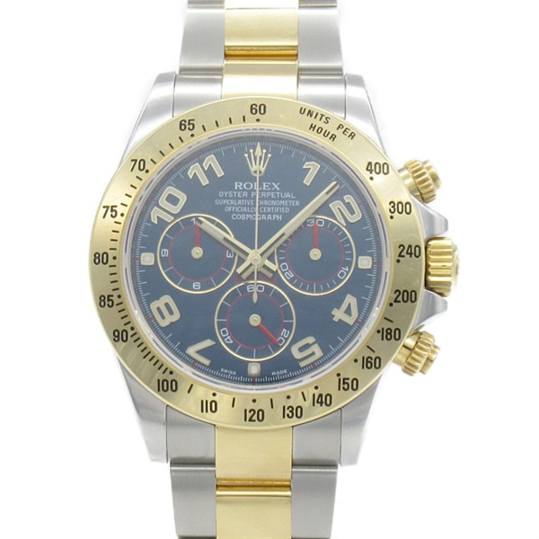 ROLEX Daytona Random Number Wrist Watch 116523Automatic K18YG SS mens