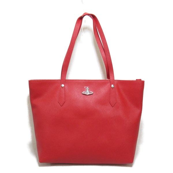 Vivienne Westwood Shopper Tote Bag 4205004541214H401 leather Red NEW Women