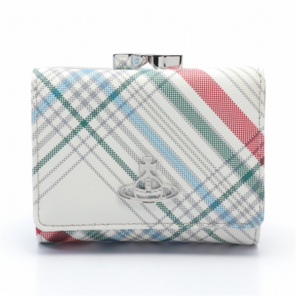 Vivienne Westwood Purse Tri-fold wallet 51010018UL0057O101 leather Saffiano