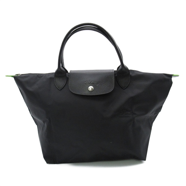 Longchamp Le Pliage Green M Top Hand Bag L1623919001 recycled polyamide Black