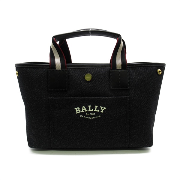 BALLY DRYVALIA Tote Bag Hand M 6306291 canvas Black NEW Women