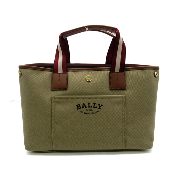 BALLY DRYVALIA Tote Bag L Hand A 6306288 canvas Brown NEW Women logo