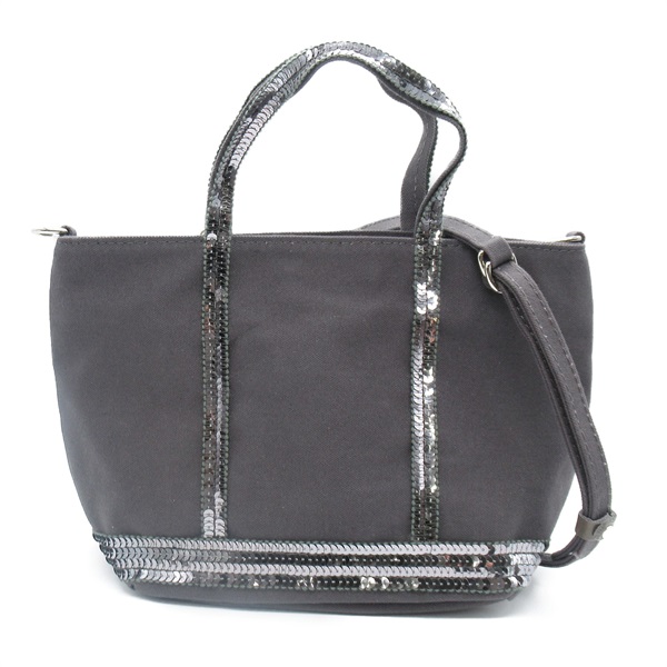 vanessabruno 2way Shoulder Bag VB0PVE01V40410998 cotton Gray Anthracite NEW